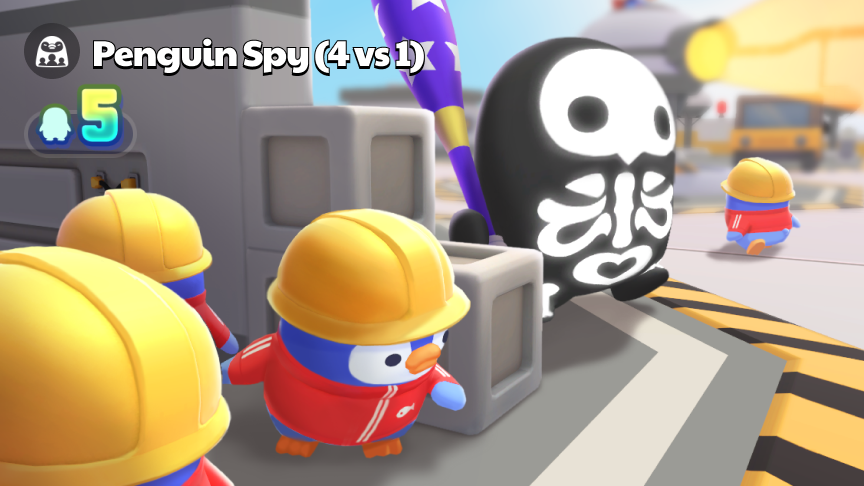 Penguin Spy (4vs1)